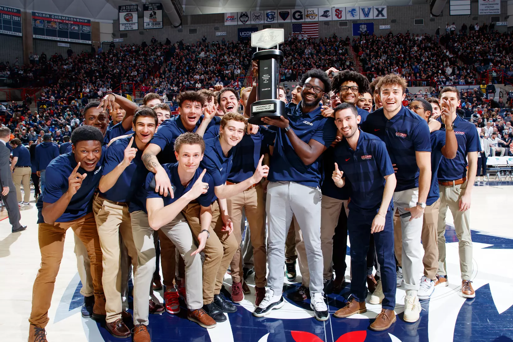 UConn vs Xavier at Gampel Pavilion 2/19/22
