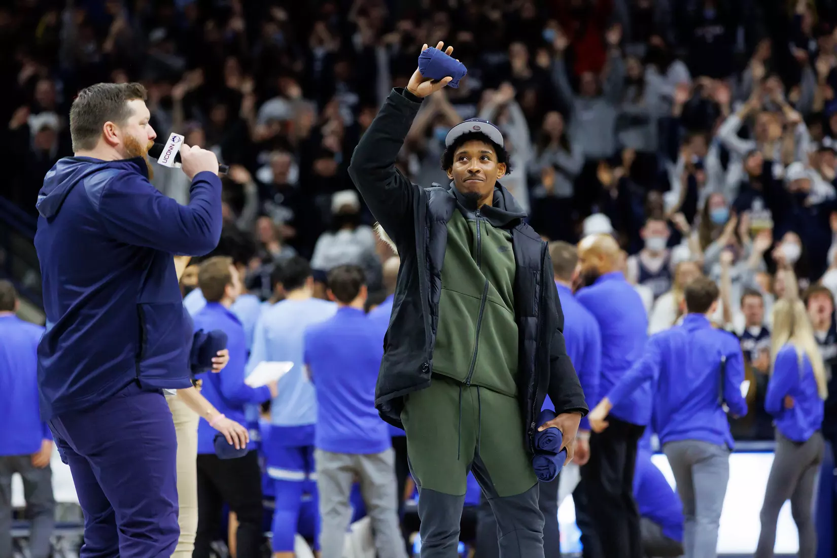 UConn vs Xavier at Gampel Pavilion 2/19/22
