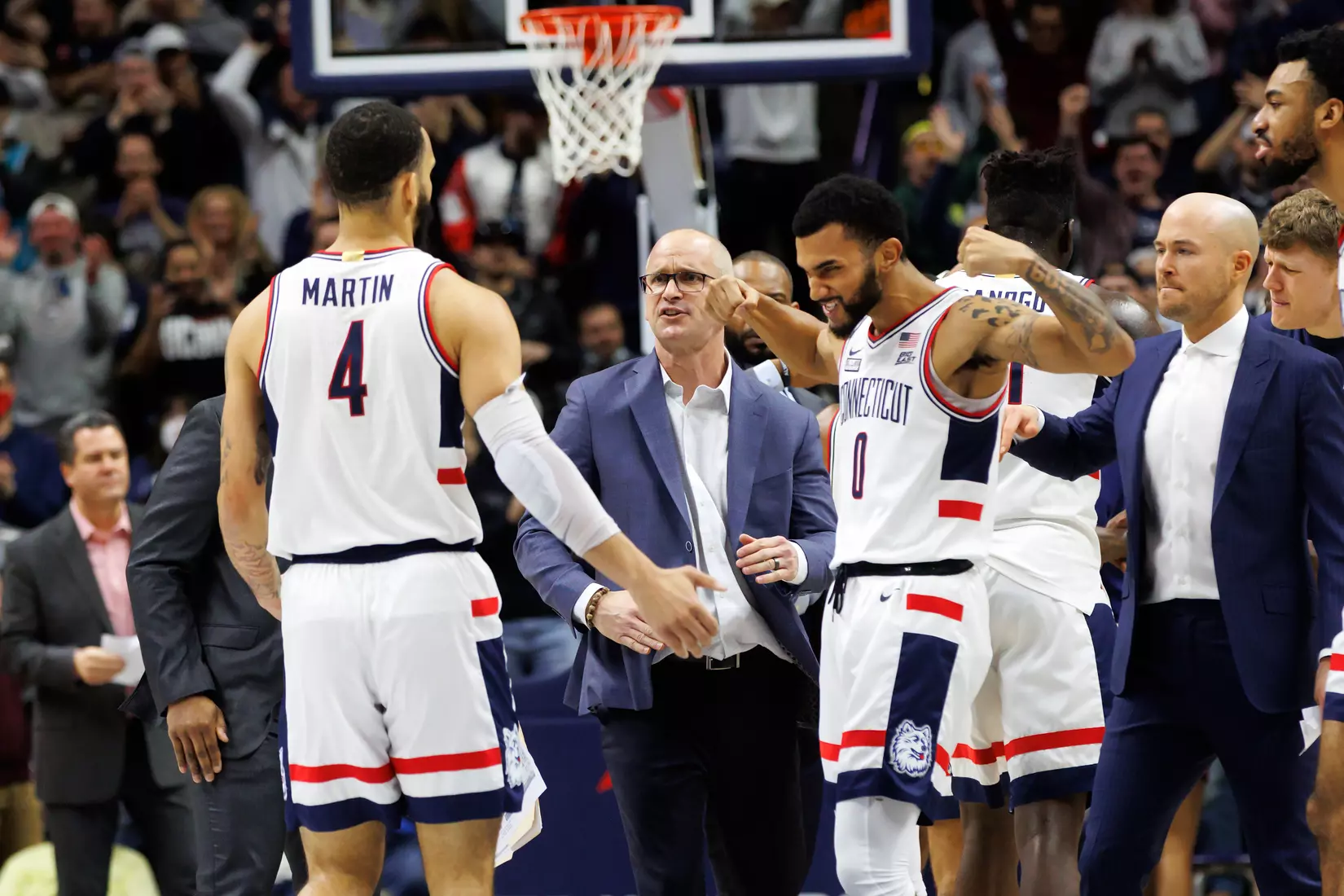 UConn vs Xavier at Gampel Pavilion 2/19/22