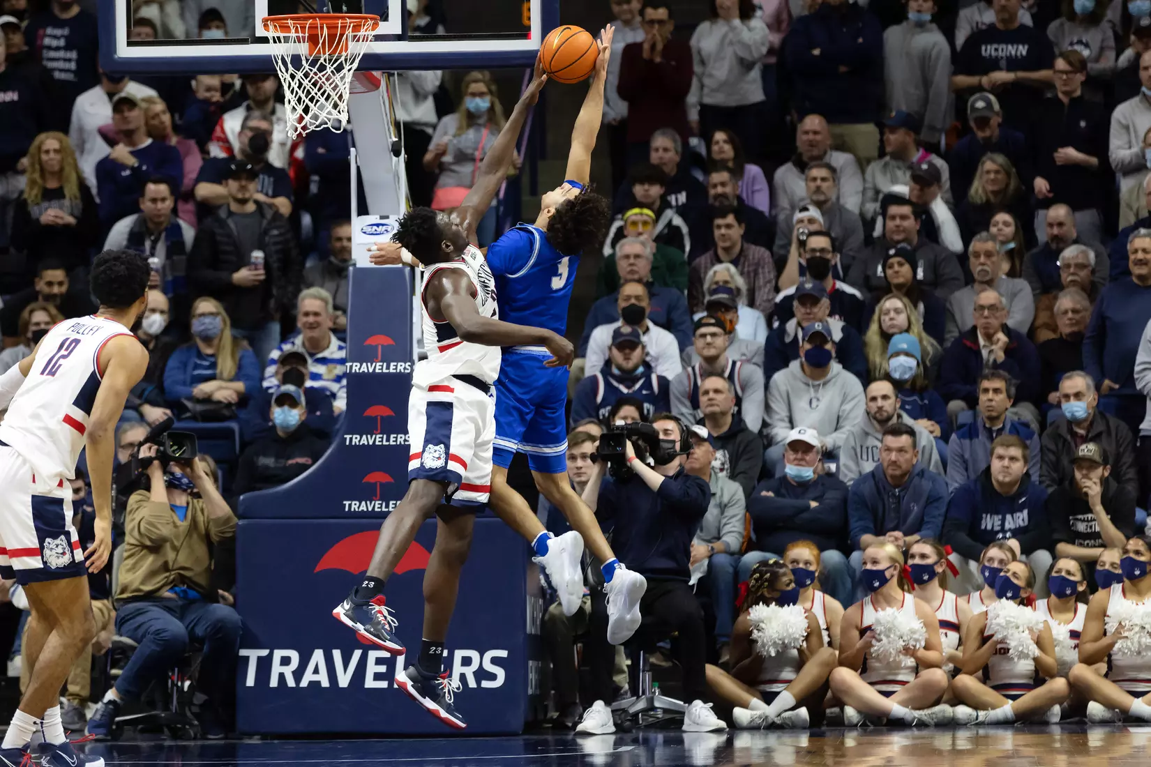 UConn vs Xavier at Gampel Pavilion 2/19/22