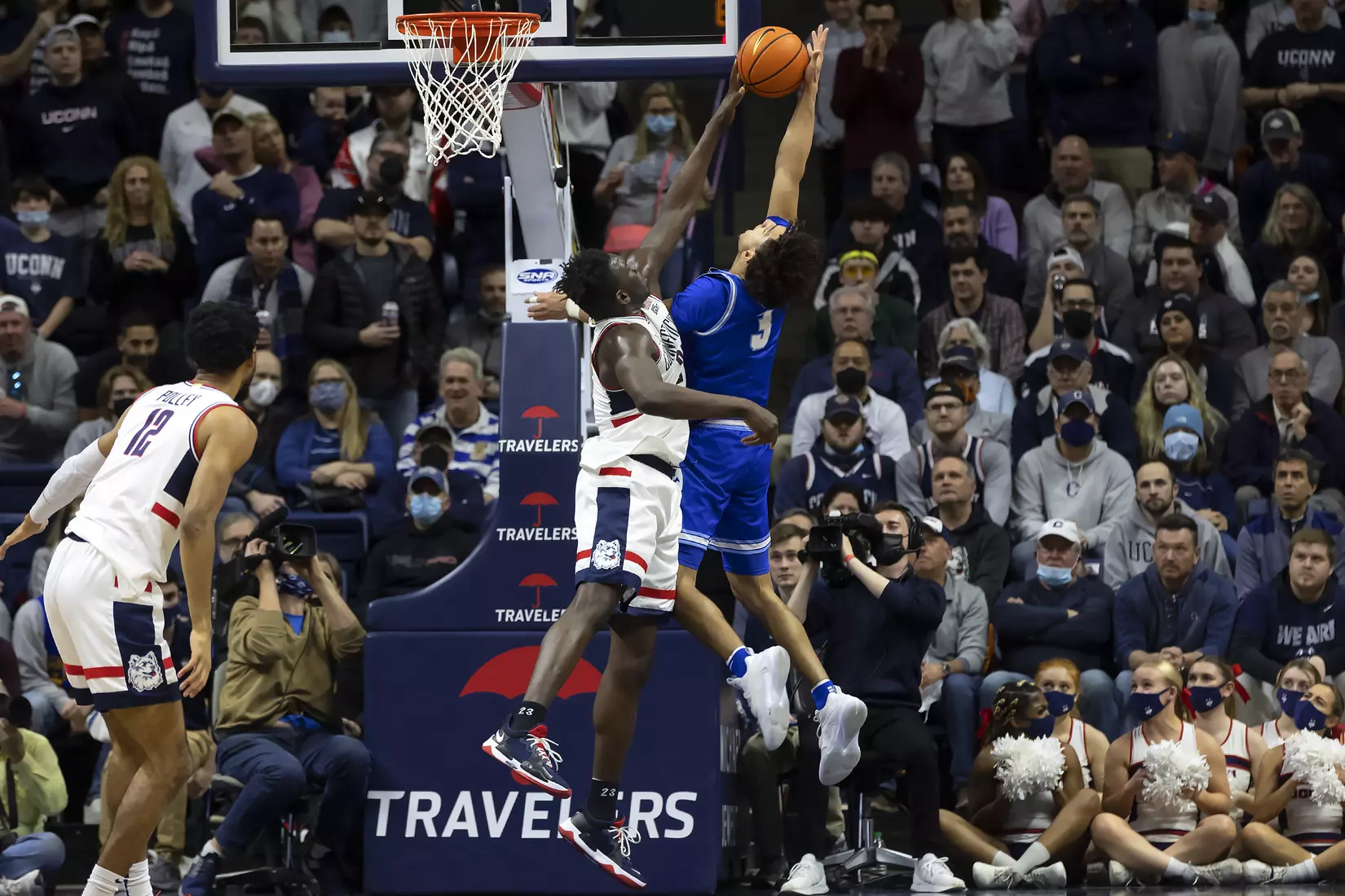 UConn vs Xavier at Gampel Pavilion 2/19/22