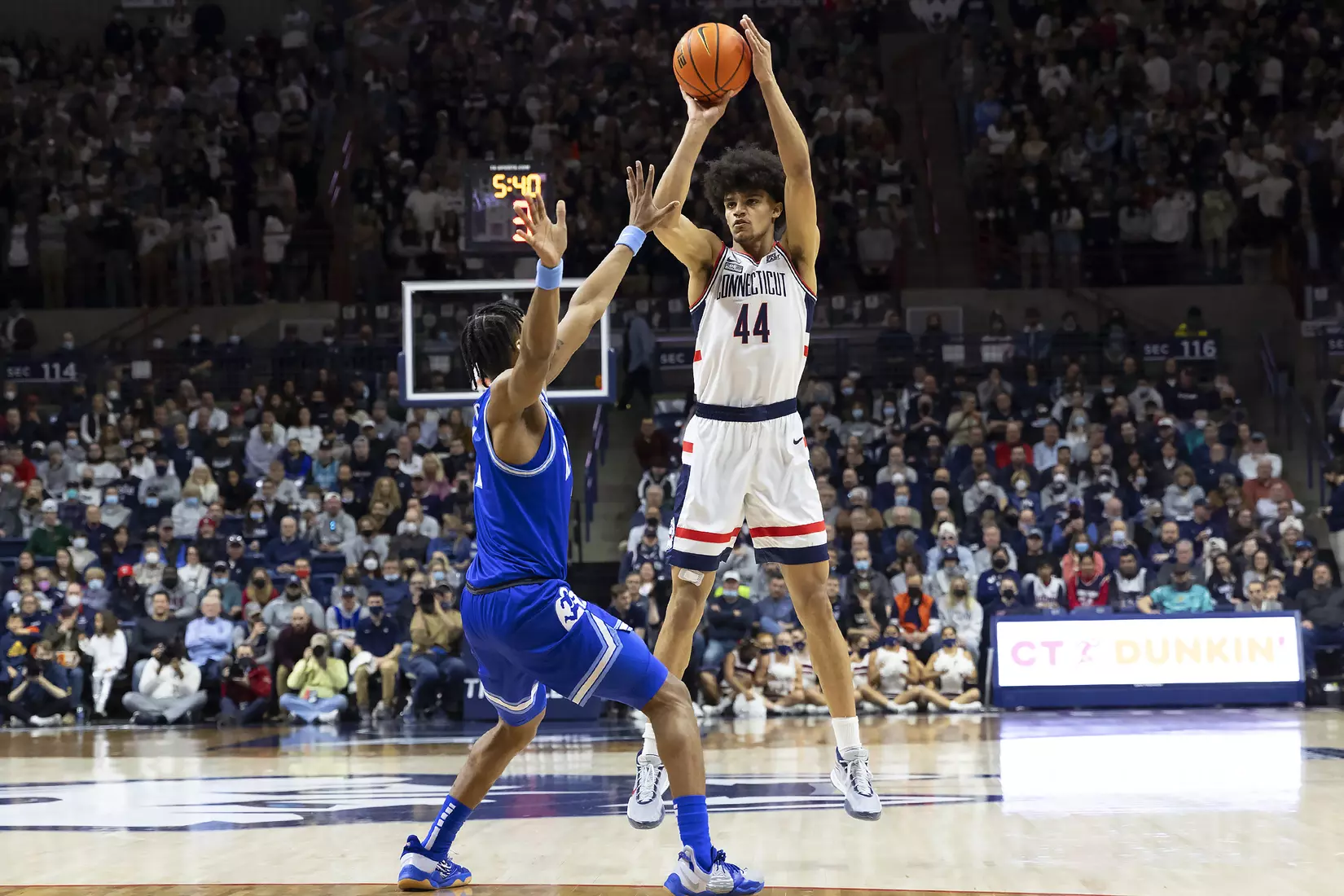 UConn vs Xavier at Gampel Pavilion 2/19/22