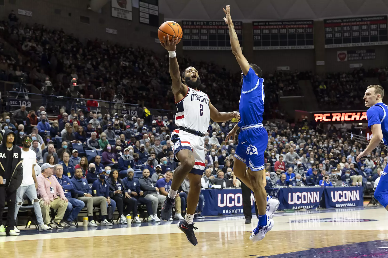 UConn vs Xavier at Gampel Pavilion 2/19/22