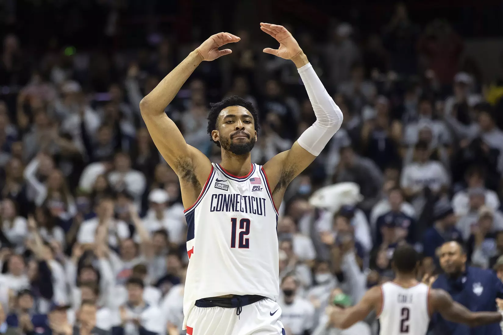 UConn vs Xavier at Gampel Pavilion 2/19/22