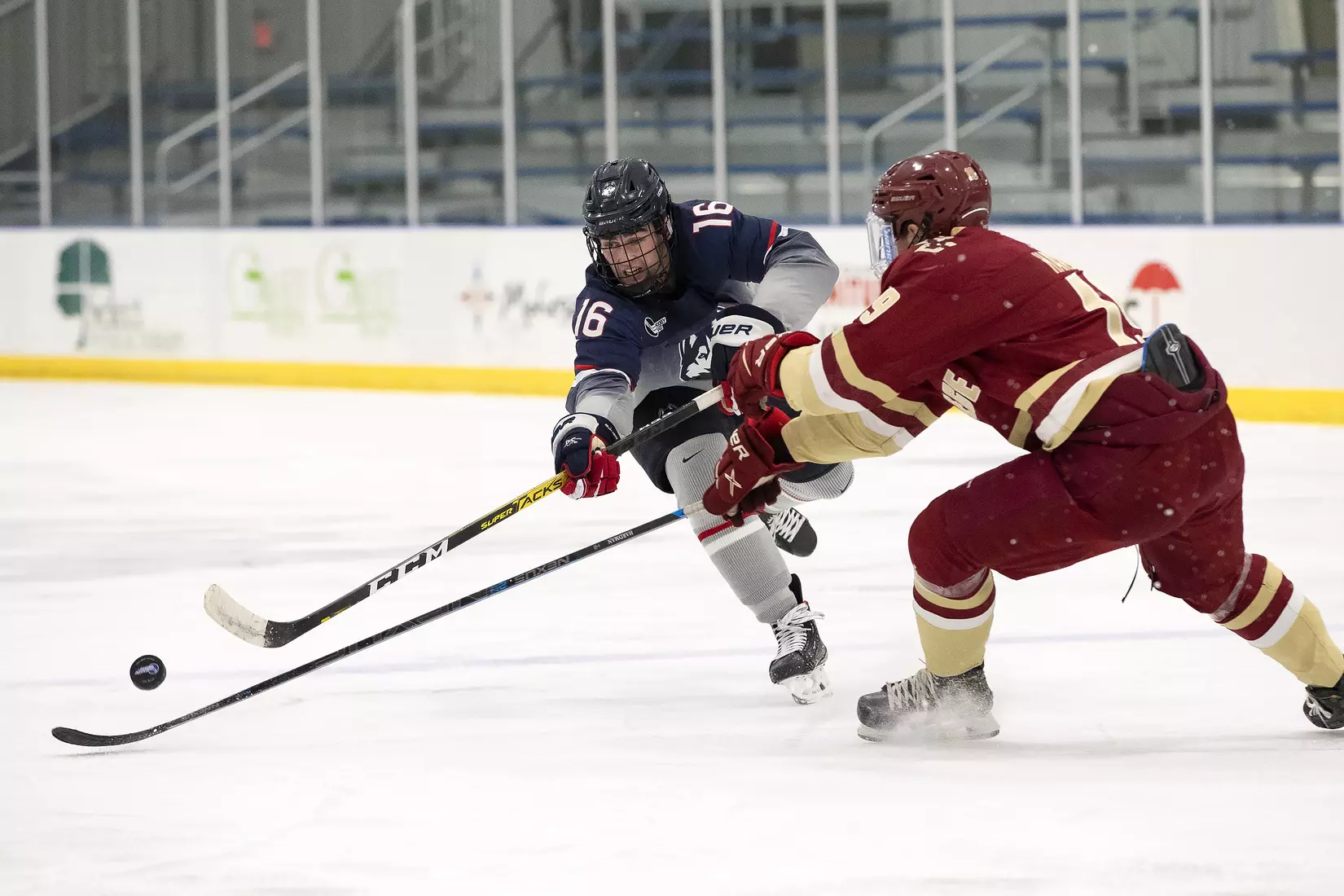 UConn vs BC at Freitas Ice Forum, December 12, 2020