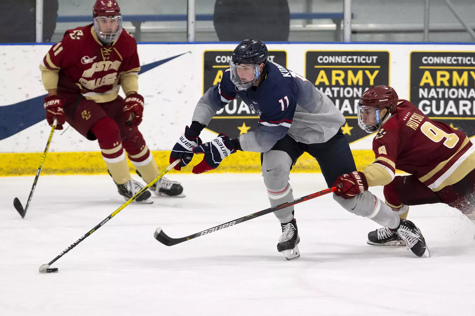 UConn vs BC at Freitas Ice Forum, December 12, 2020