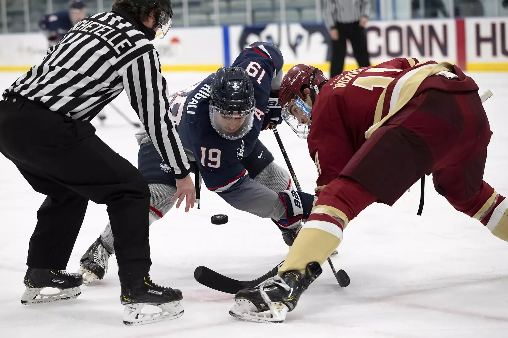UConn vs BC at Freitas Ice Forum, December 12, 2020