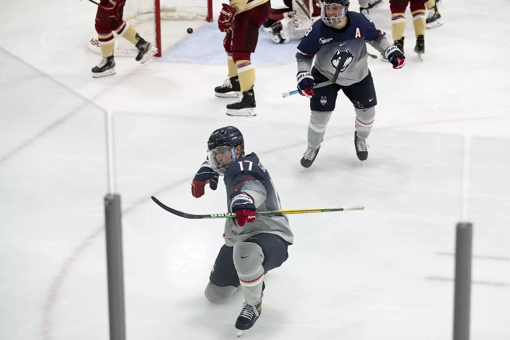 UConn vs BC at Freitas Ice Forum, December 12, 2020