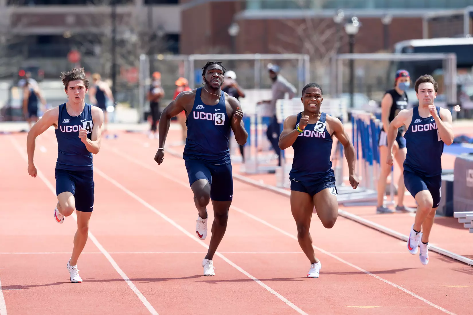 UConn Men's Track and Field Dog Fight at George J. Sherman Family Sports Complex , April 10, 2021