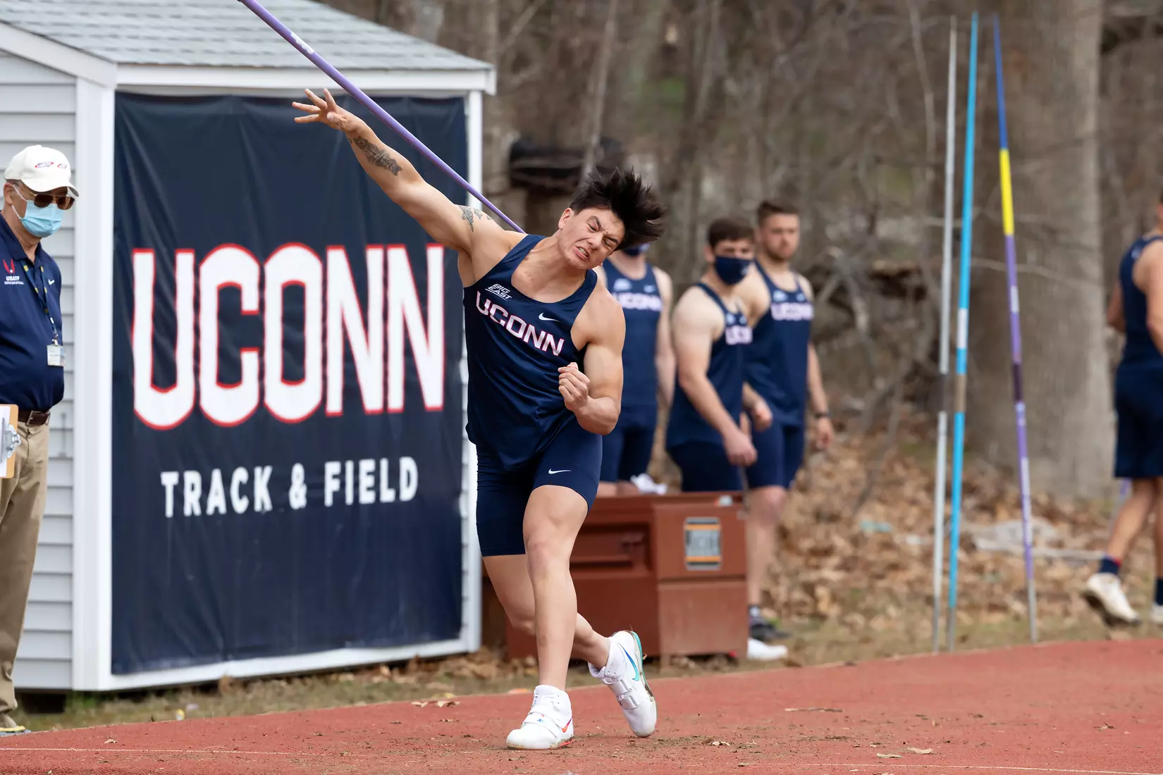 UConn Men's Track and Field Dog Fight at George J. Sherman Family Sports Complex , April 10, 2021