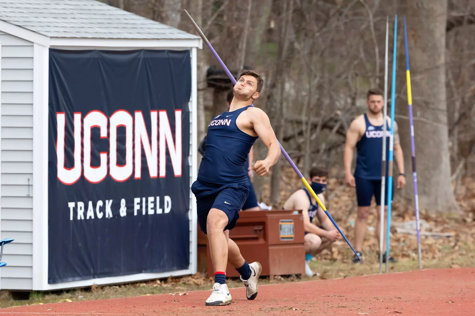 UConn Men's Track and Field Dog Fight at George J. Sherman Family Sports Complex , April 10, 2021