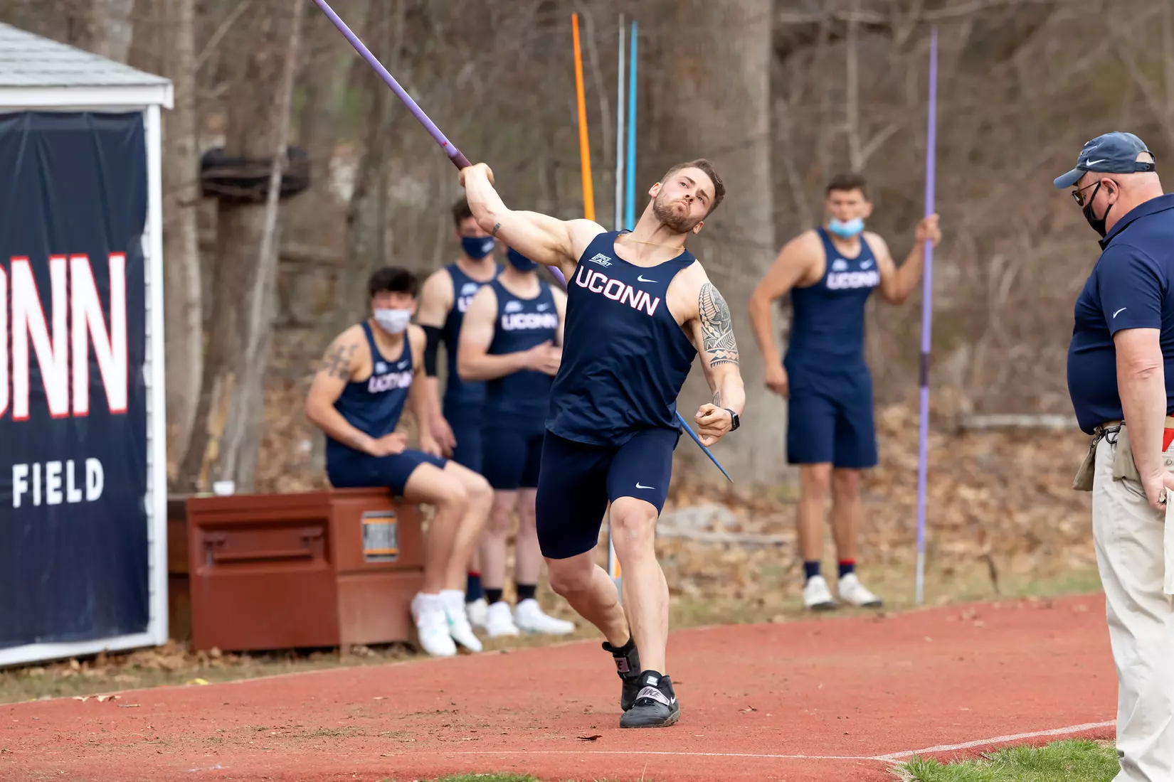 UConn Men's Track and Field Dog Fight at George J. Sherman Family Sports Complex , April 10, 2021