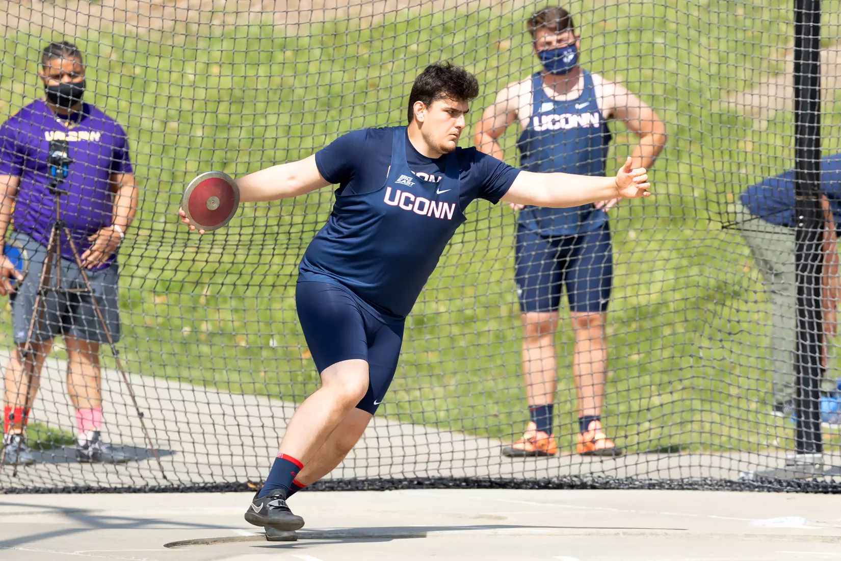 UConn Men's Track and Field Dog Fight at George J. Sherman Family Sports Complex , April 10, 2021