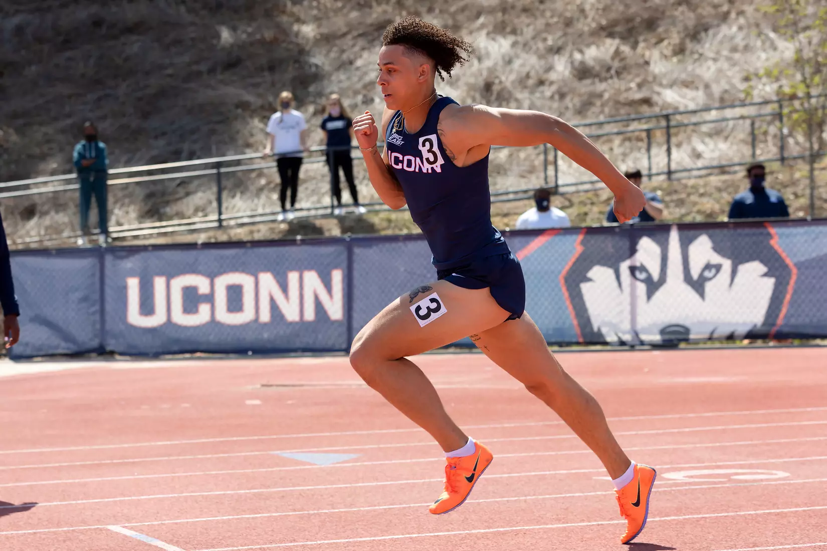 UConn Men's Track and Field Dog Fight at George J. Sherman Family Sports Complex , April 10, 2021