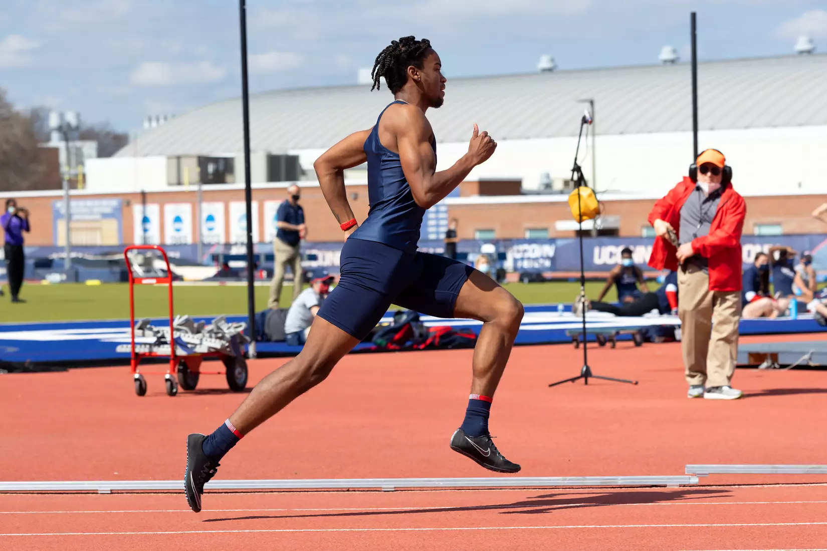 UConn Men's Track and Field Dog Fight at George J. Sherman Family Sports Complex , April 10, 2021