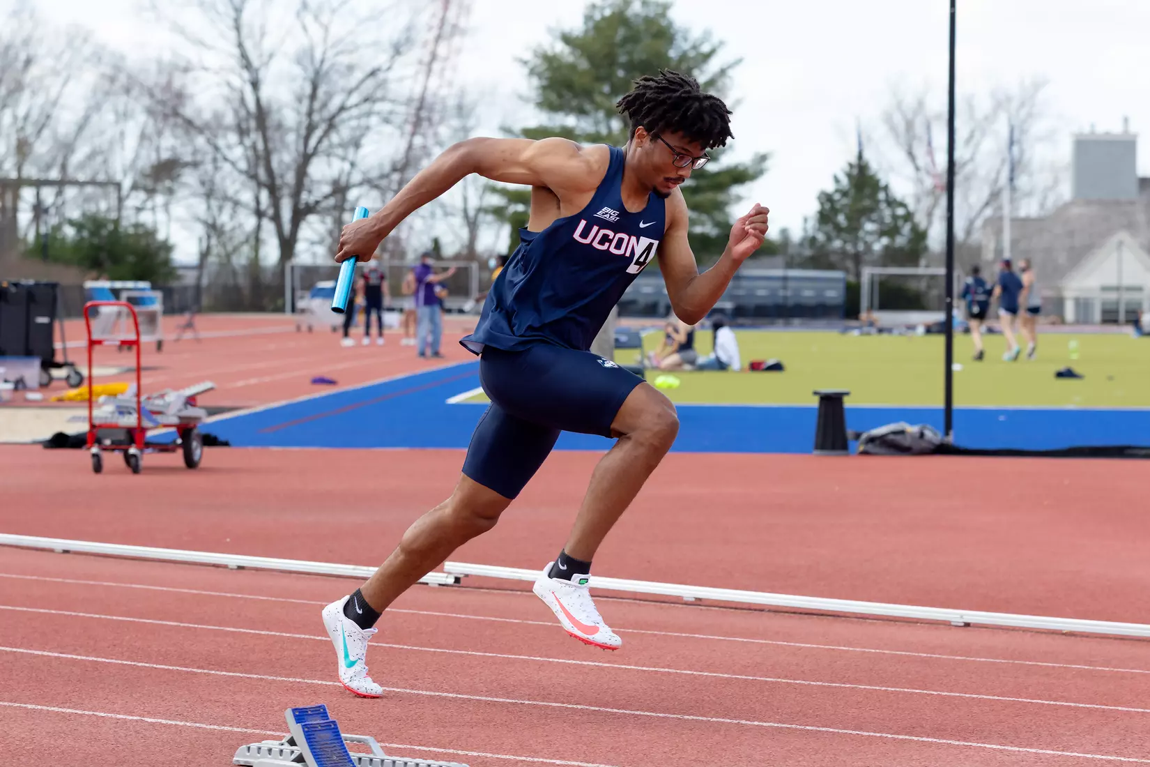 UConn Men's Track and Field Dog Fight at George J. Sherman Family Sports Complex , April 10, 2021