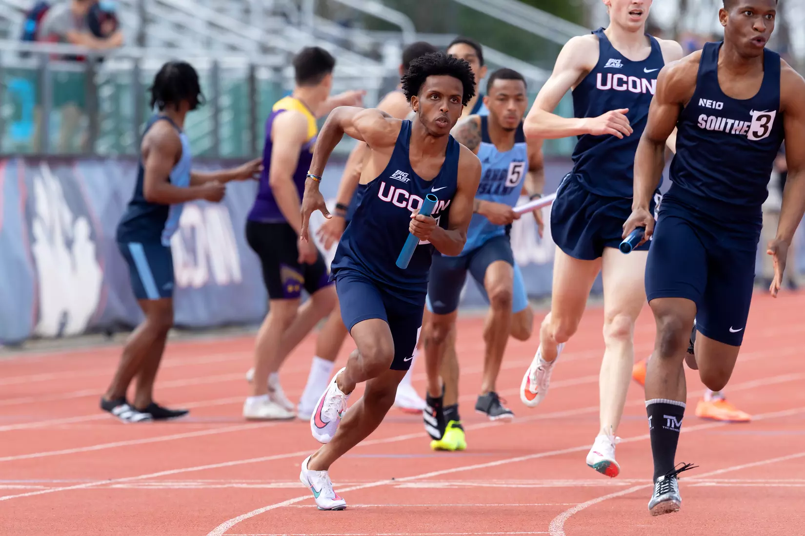 UConn Men's Track and Field Dog Fight at George J. Sherman Family Sports Complex , April 10, 2021
