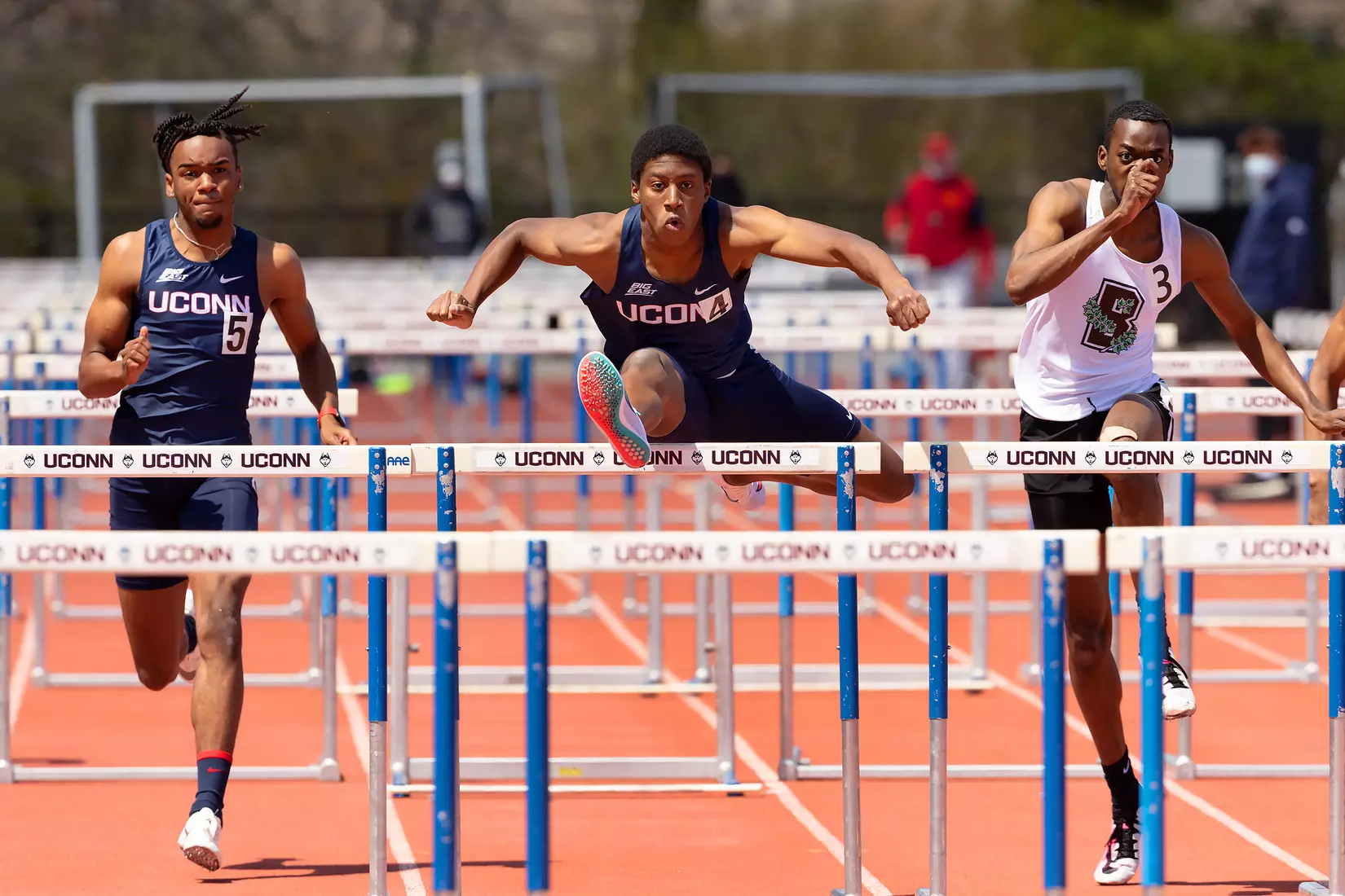 UConn Men's Track and Field Northeast Challenge at George J. Sherman Family Complex. April 23, 2021