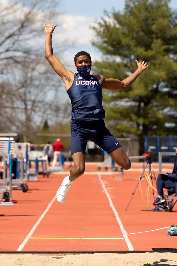 UConn Men's Track and Field Northeast Challenge at George J. Sherman Family Complex. April 23, 2021