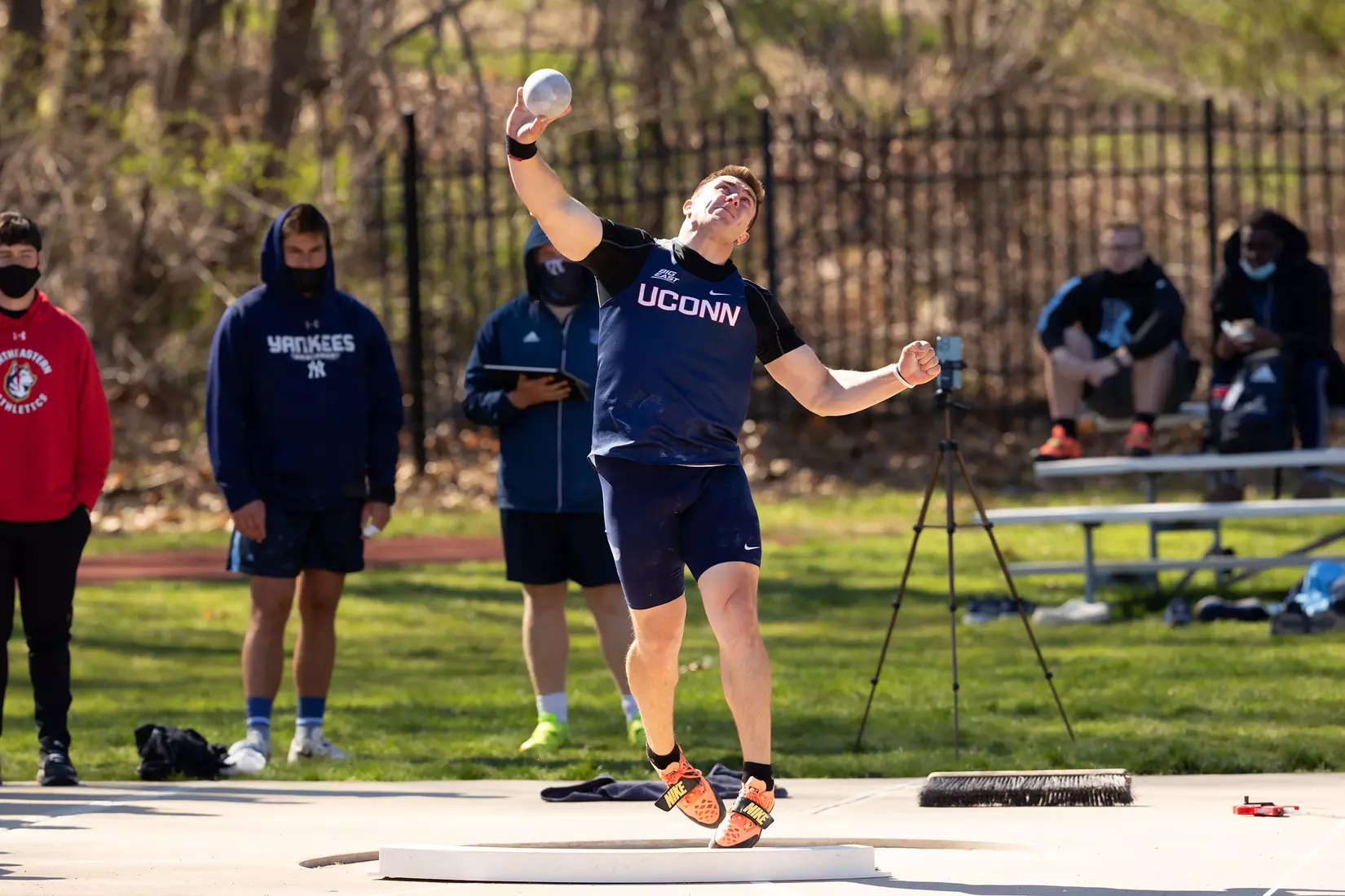 UConn Men's Track and Field Northeast Challenge at George J. Sherman Family Complex. April 23, 2021