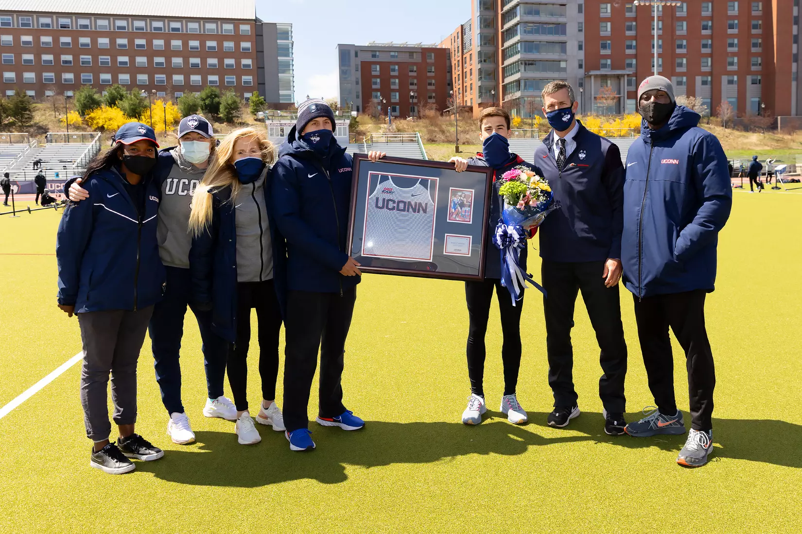 UConn Men's Track and Field Northeast Challenge at George J. Sherman Family Complex. April 23, 2021
