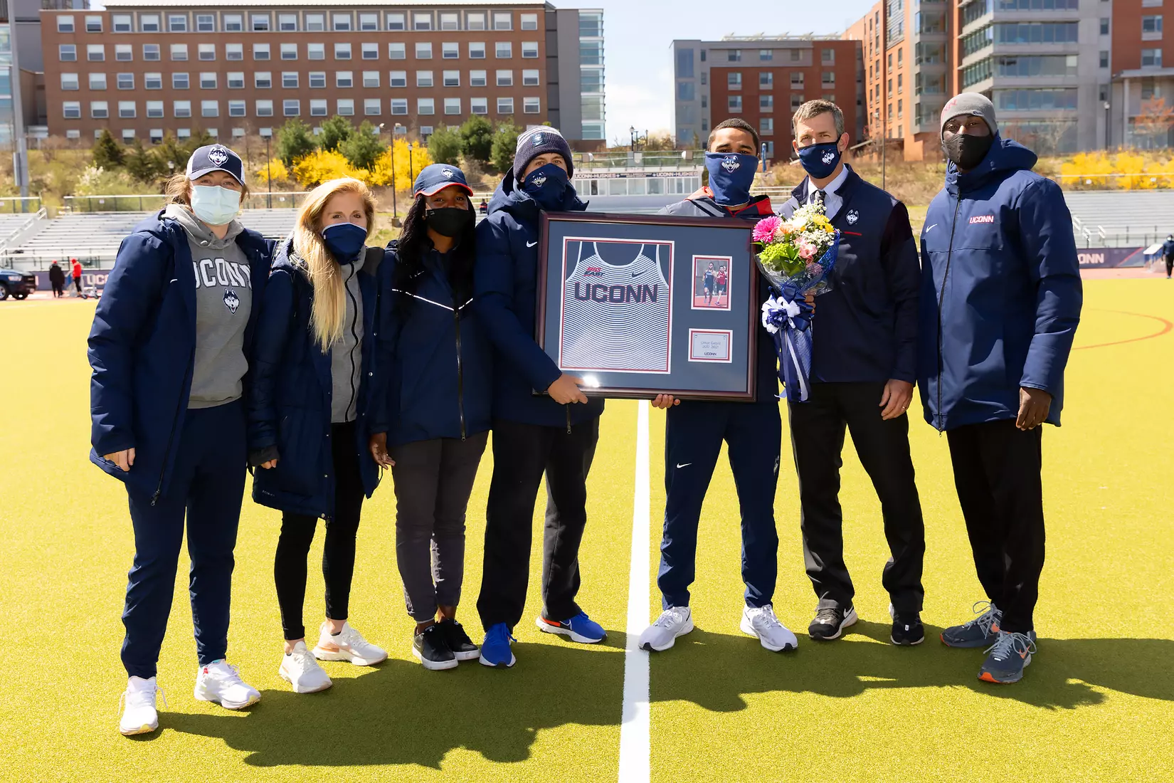 UConn Men's Track and Field Northeast Challenge at George J. Sherman Family Complex. April 23, 2021