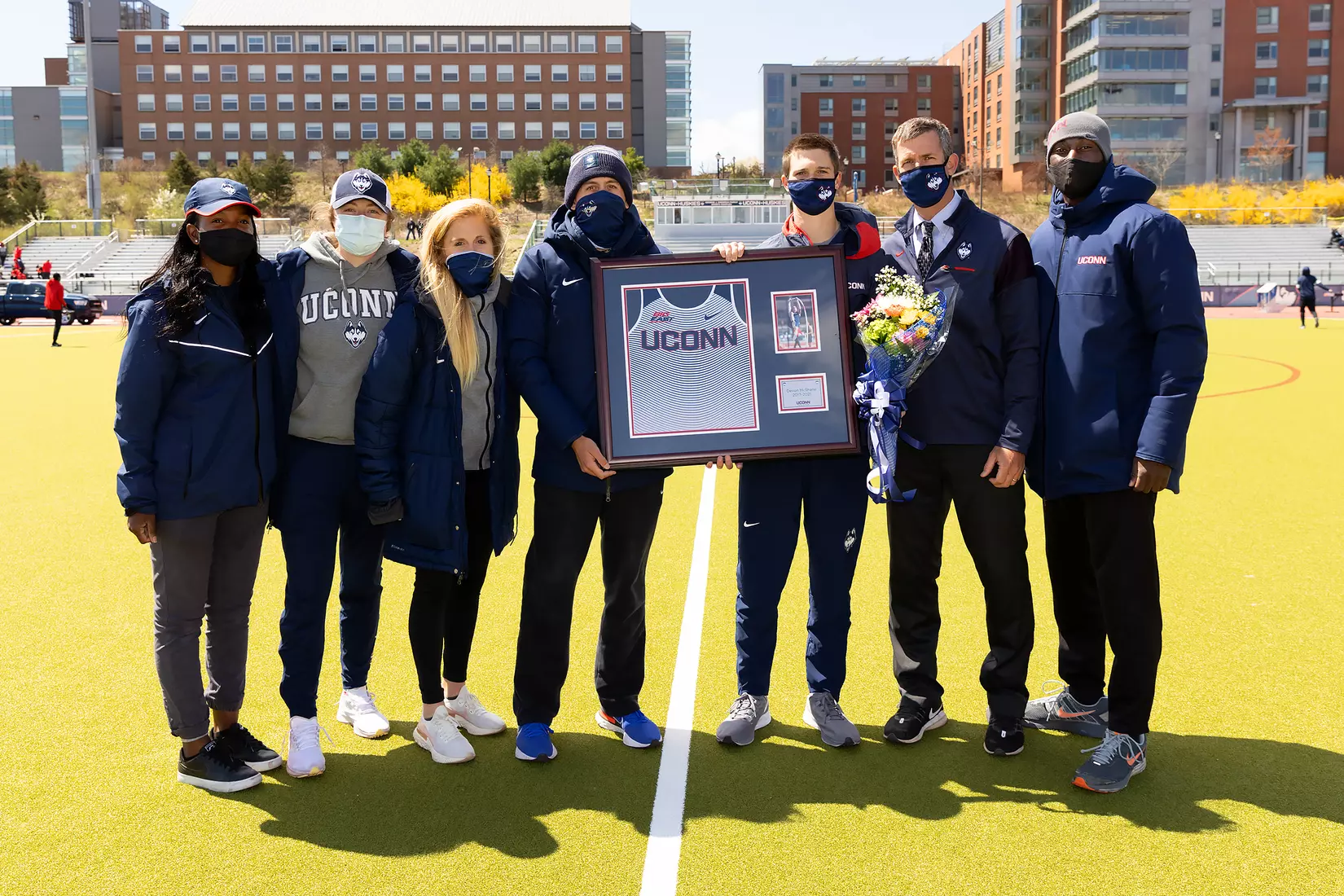 UConn Men's Track and Field Northeast Challenge at George J. Sherman Family Complex. April 23, 2021