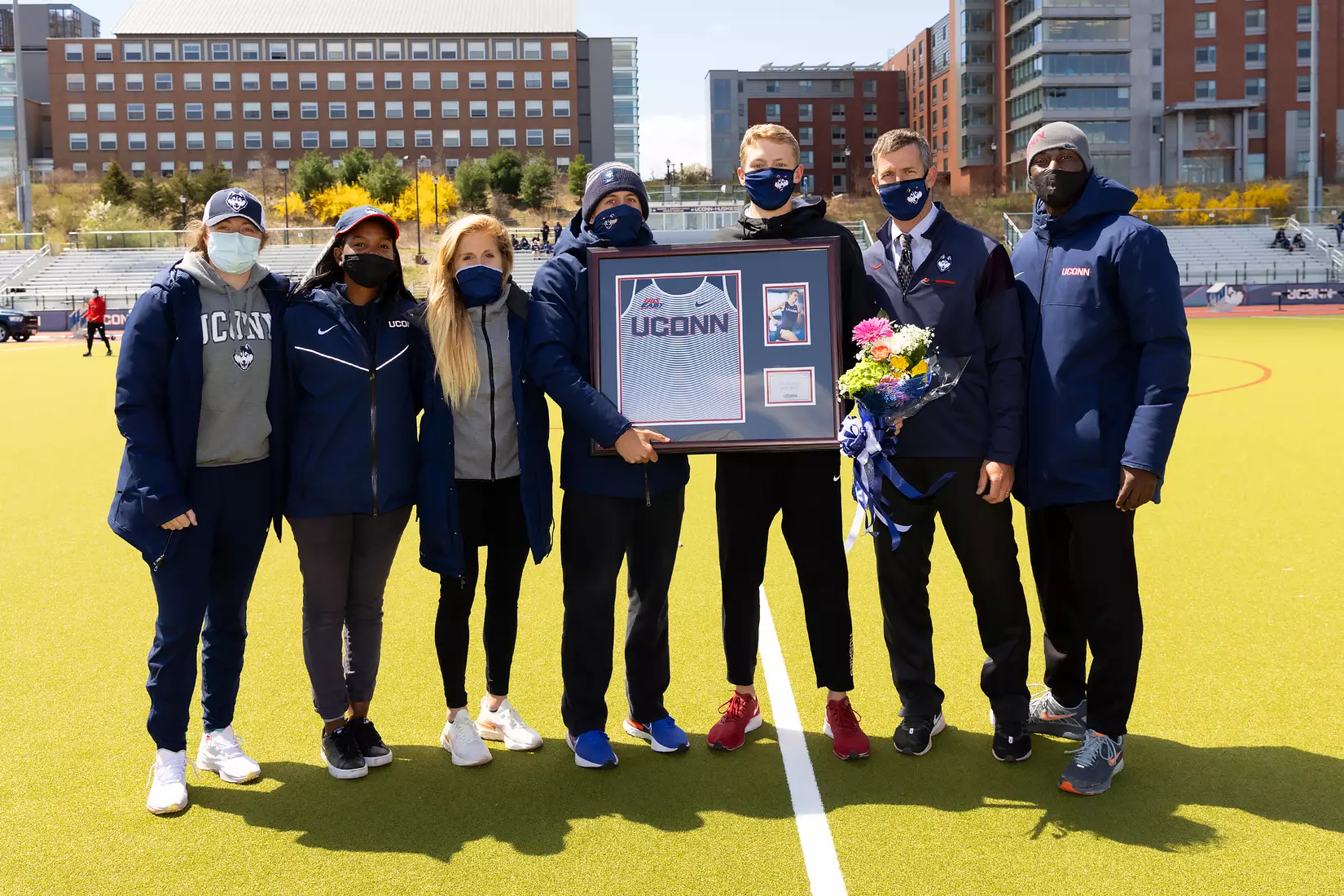 UConn Men's Track and Field Northeast Challenge at George J. Sherman Family Complex. April 23, 2021