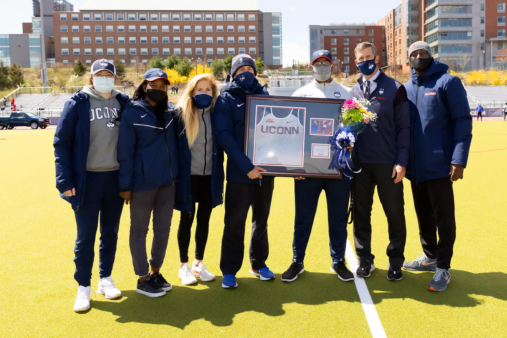 UConn Men's Track and Field Northeast Challenge at George J. Sherman Family Complex. April 23, 2021