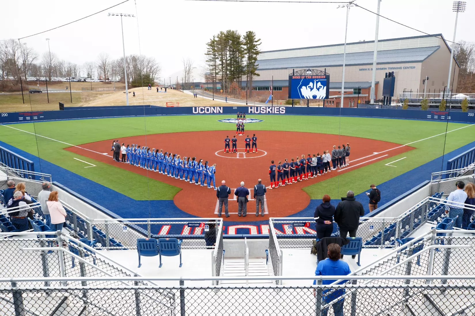 UConn vs CCSU at Burrill Family Field, March 24, 2021