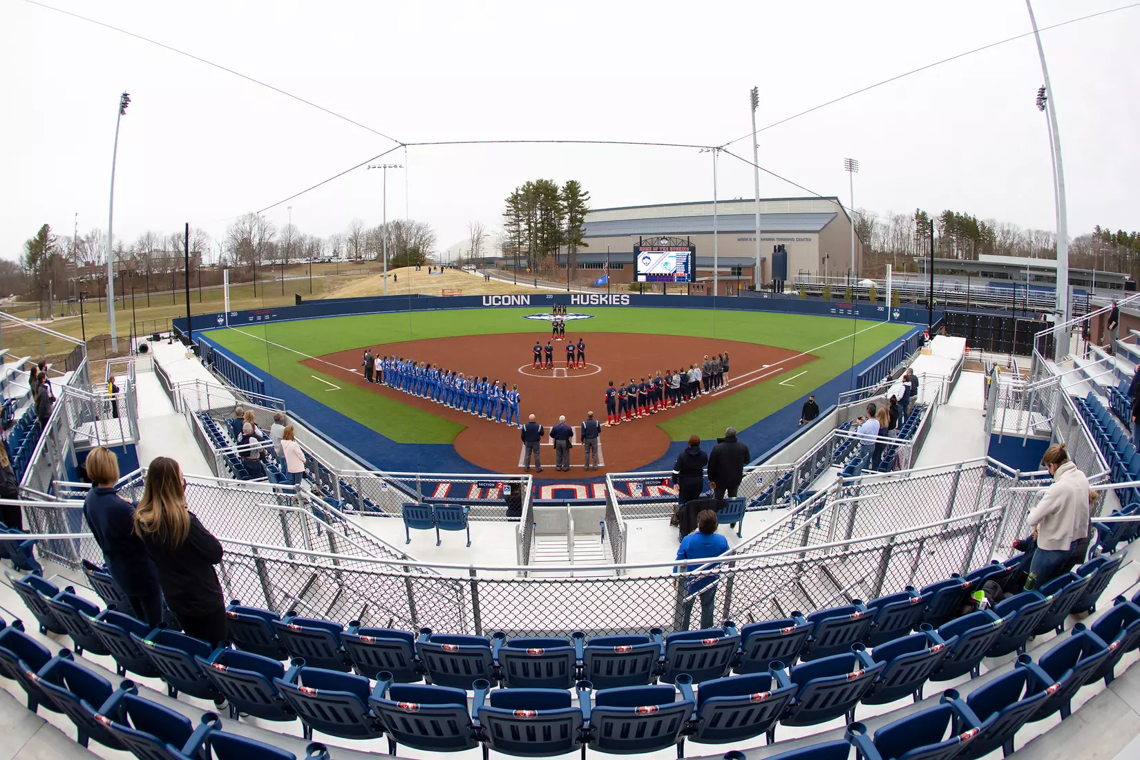 UConn vs CCSU at Burrill Family Field, March 24, 2021