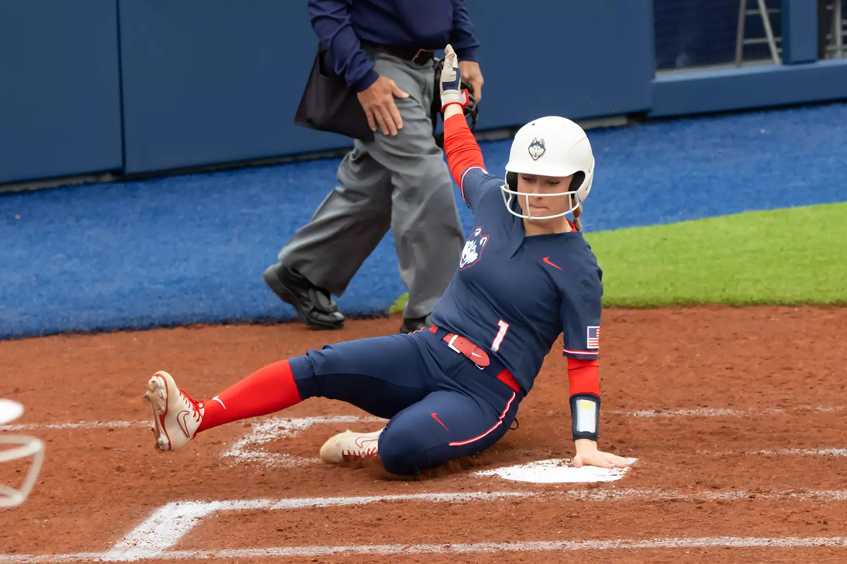 UConn vs CCSU at Burrill Family Field, March 24, 2021