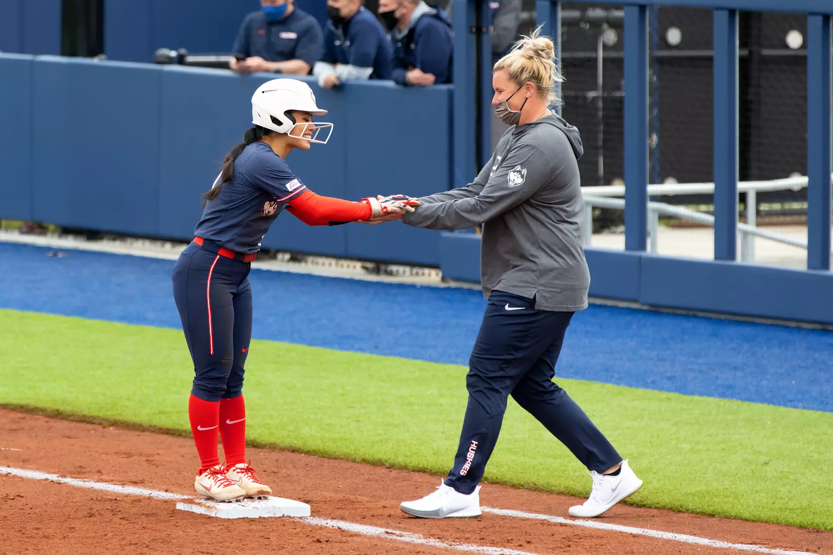 UConn vs CCSU at Burrill Family Field, March 24, 2021