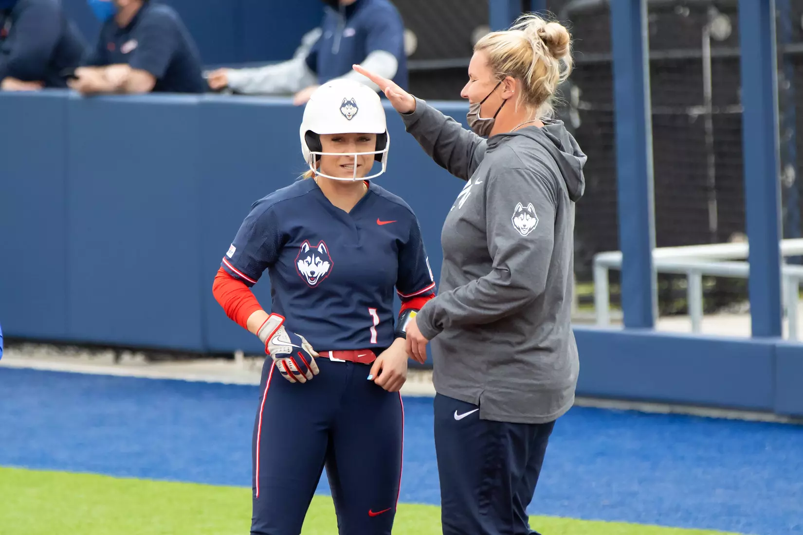 UConn vs CCSU at Burrill Family Field, March 24, 2021