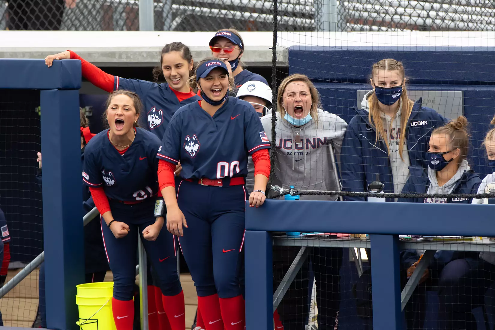 UConn vs CCSU at Burrill Family Field, March 24, 2021