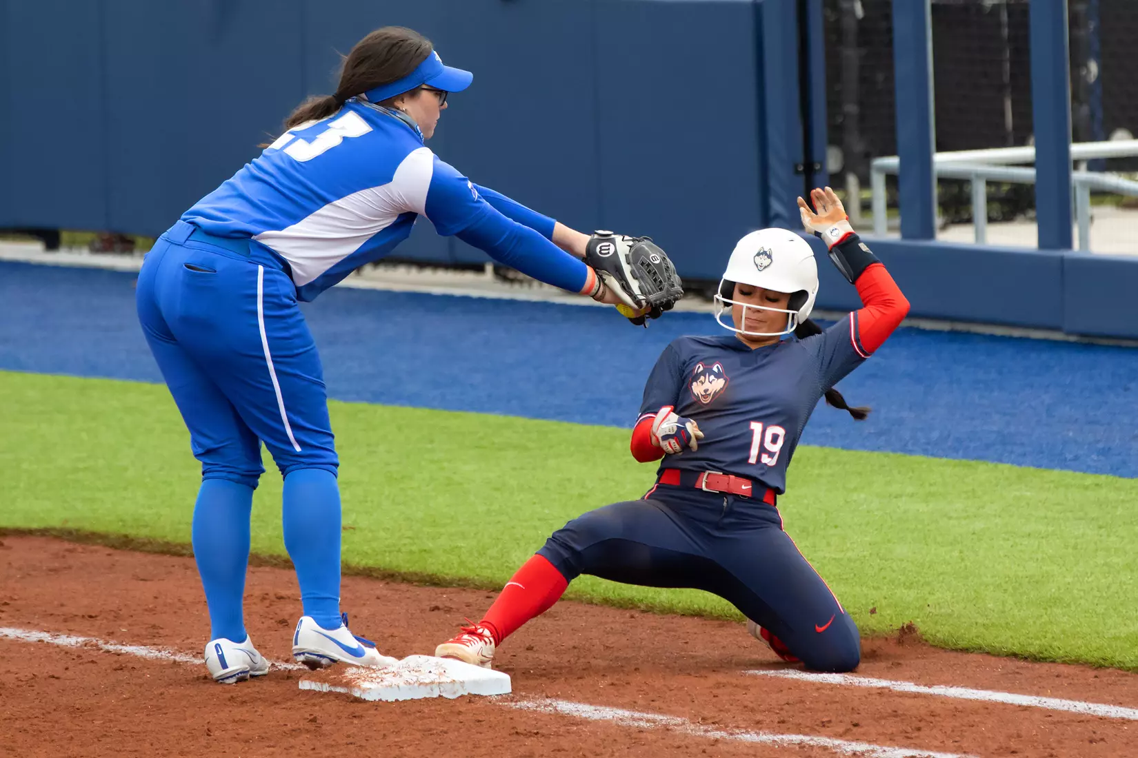 UConn vs CCSU at Burrill Family Field, March 24, 2021