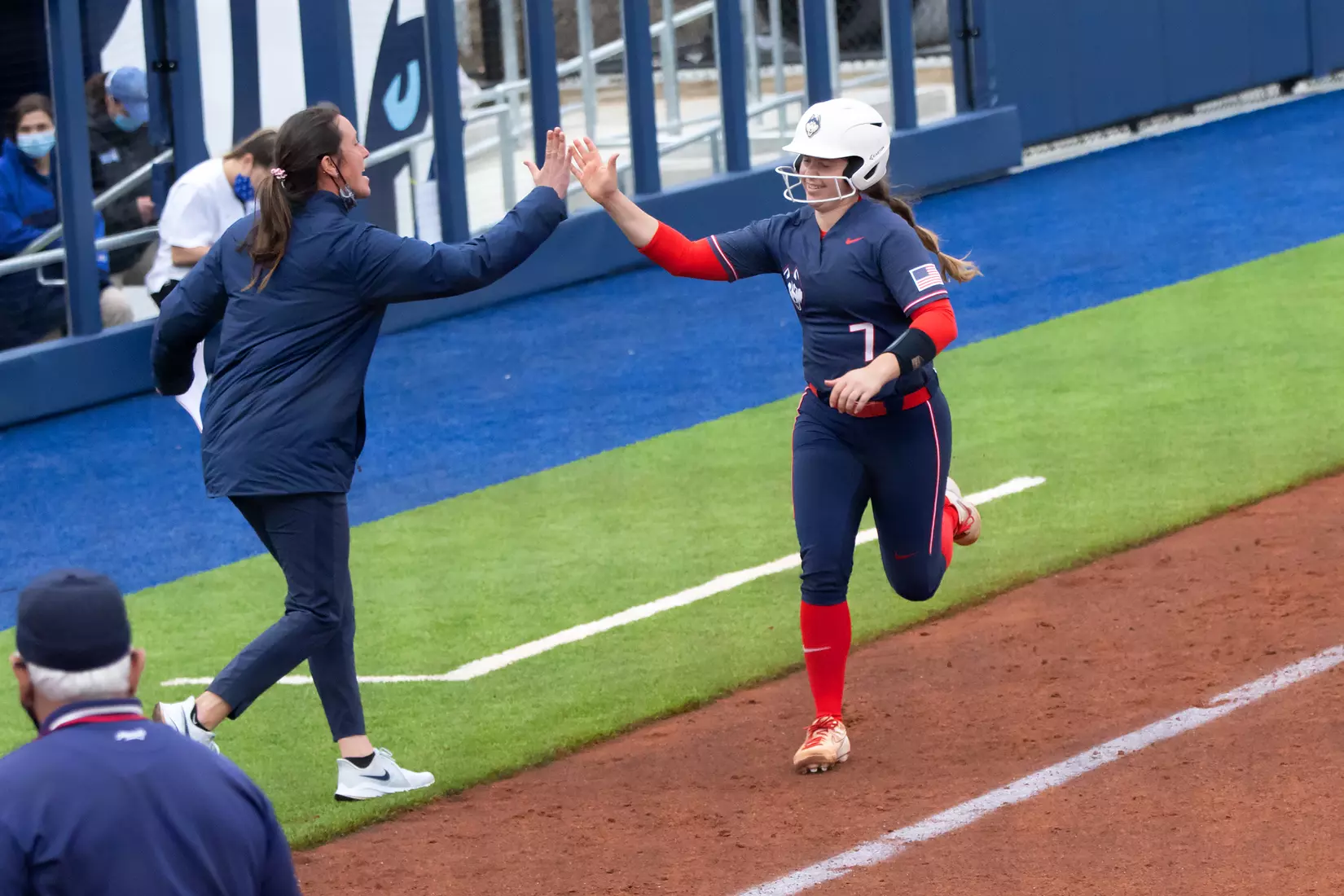 UConn vs CCSU at Burrill Family Field, March 24, 2021