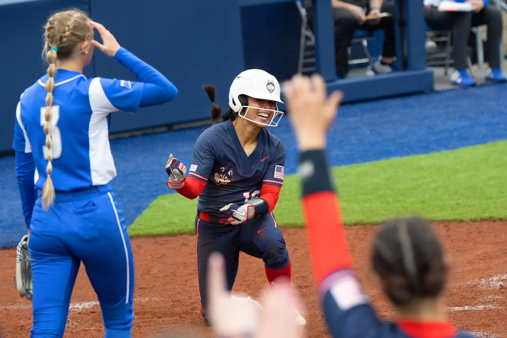 UConn vs CCSU at Burrill Family Field, March 24, 2021