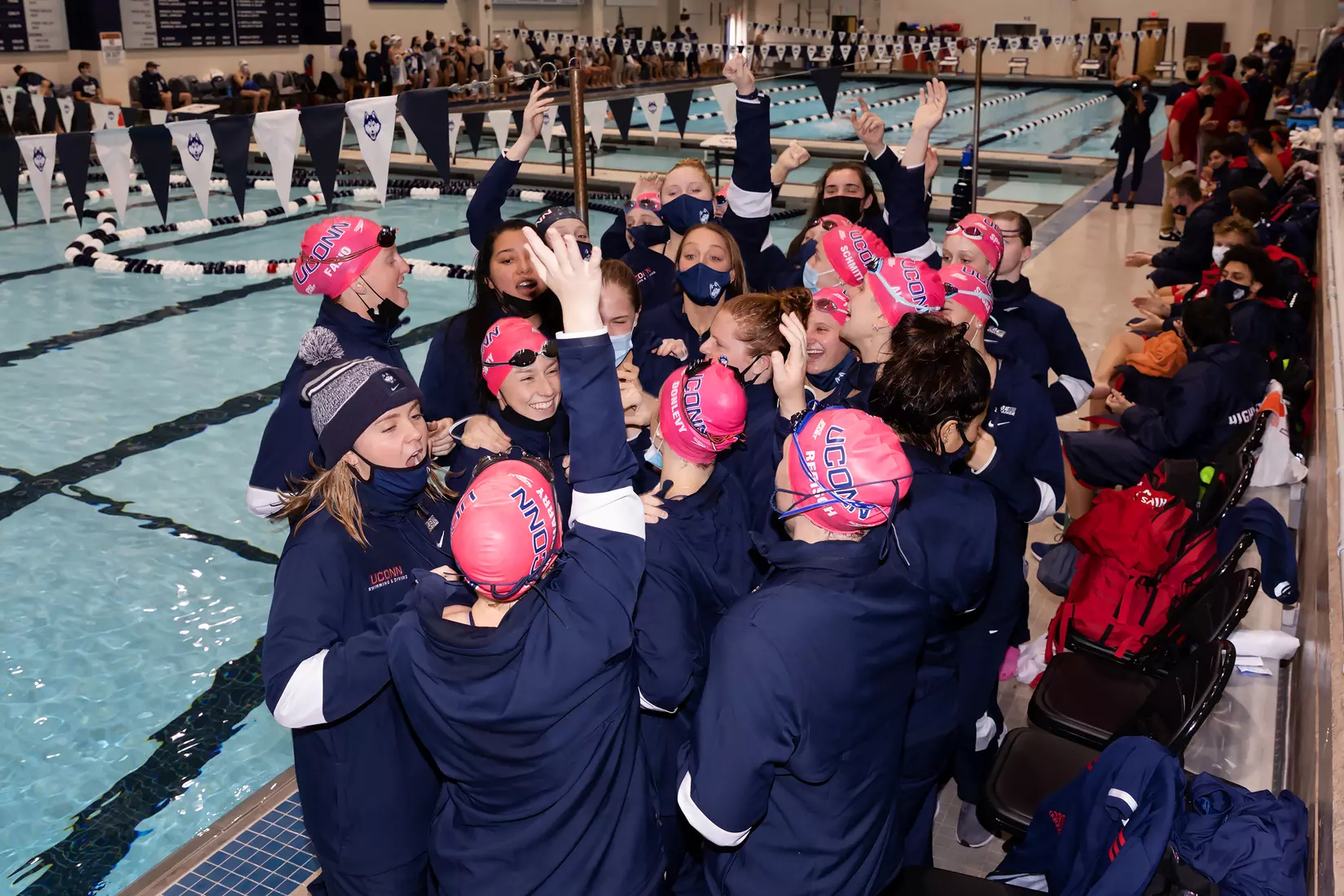 UConn Swimming and Diving vs Georgetown at Wolff-Zackin Natatorium 10/23/21