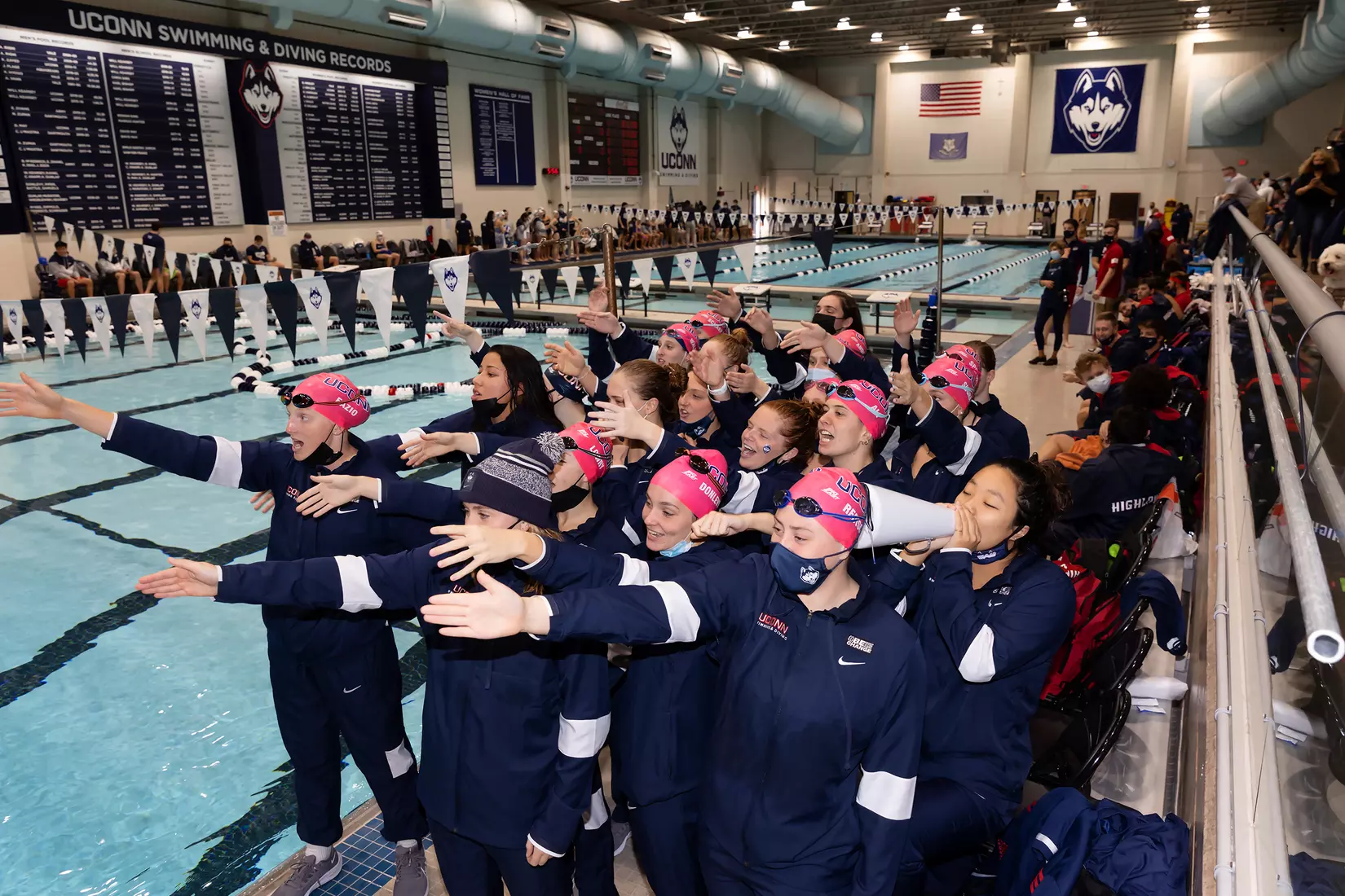 UConn Swimming and Diving vs Georgetown at Wolff-Zackin Natatorium 10/23/21