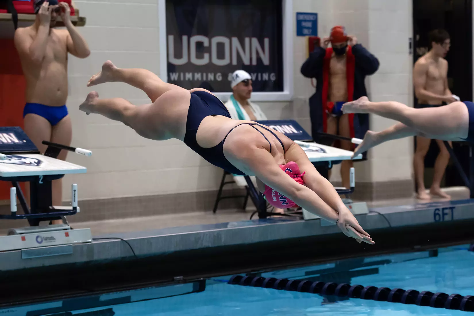 UConn Swimming and Diving vs Georgetown at Wolff-Zackin Natatorium 10/23/21