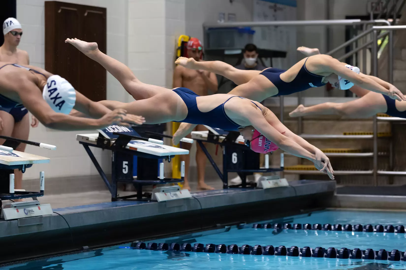 UConn Swimming and Diving vs Georgetown at Wolff-Zackin Natatorium 10/23/21
