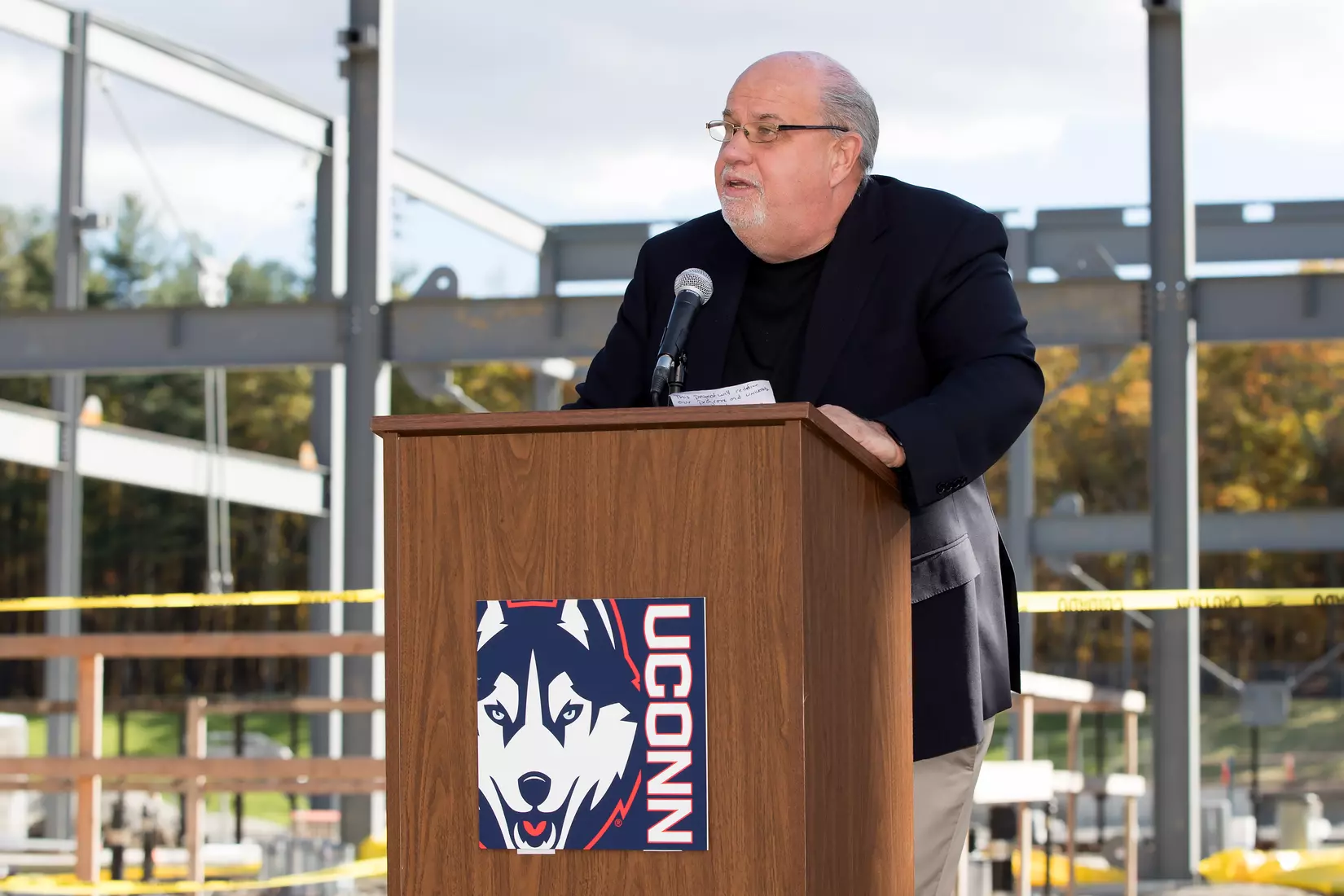 Performance Center Steel Beam Raising Ceremony