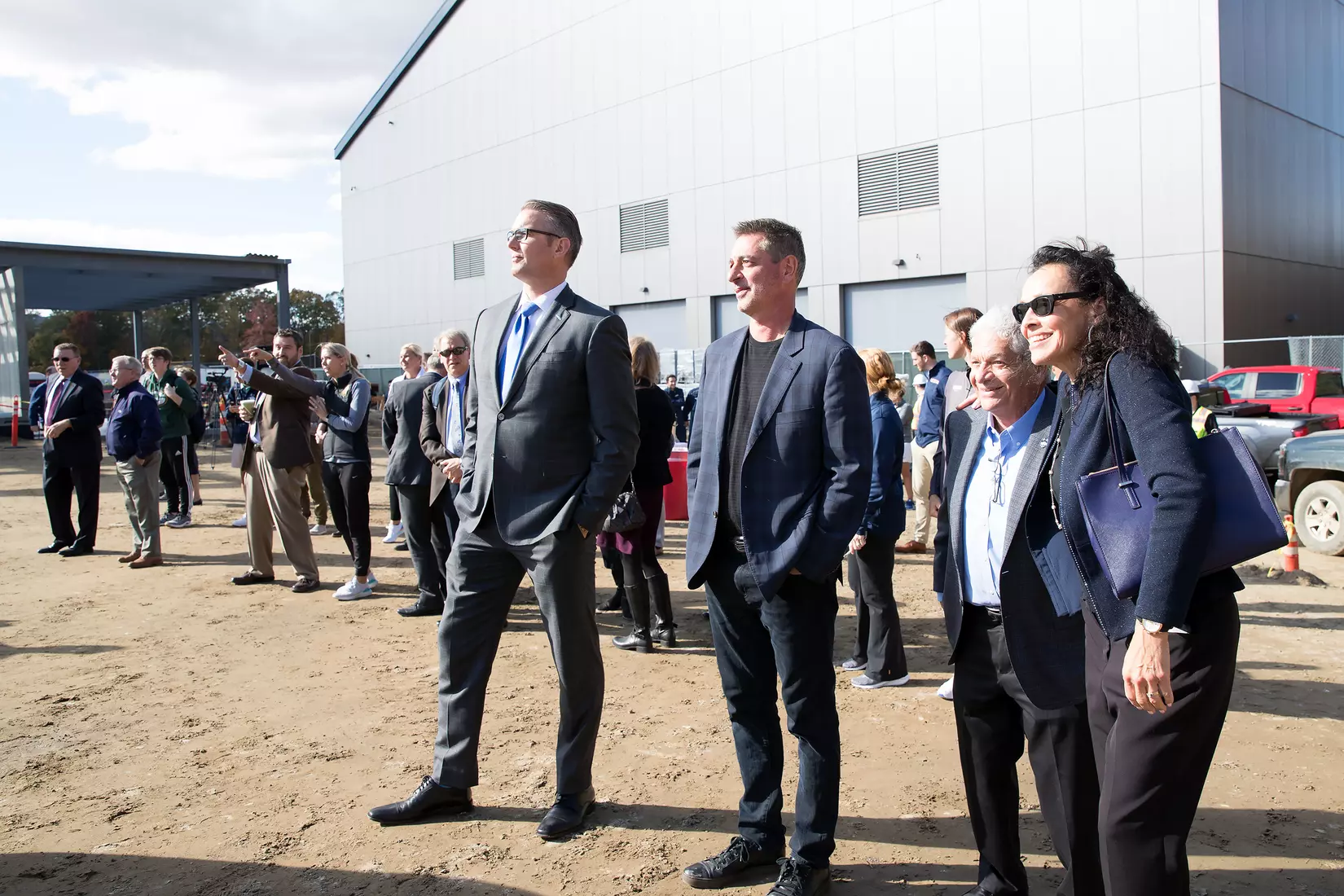 Performance Center Steel Beam Raising Ceremony