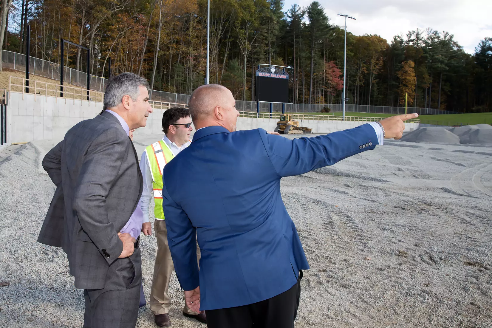 Performance Center Steel Beam Raising Ceremony