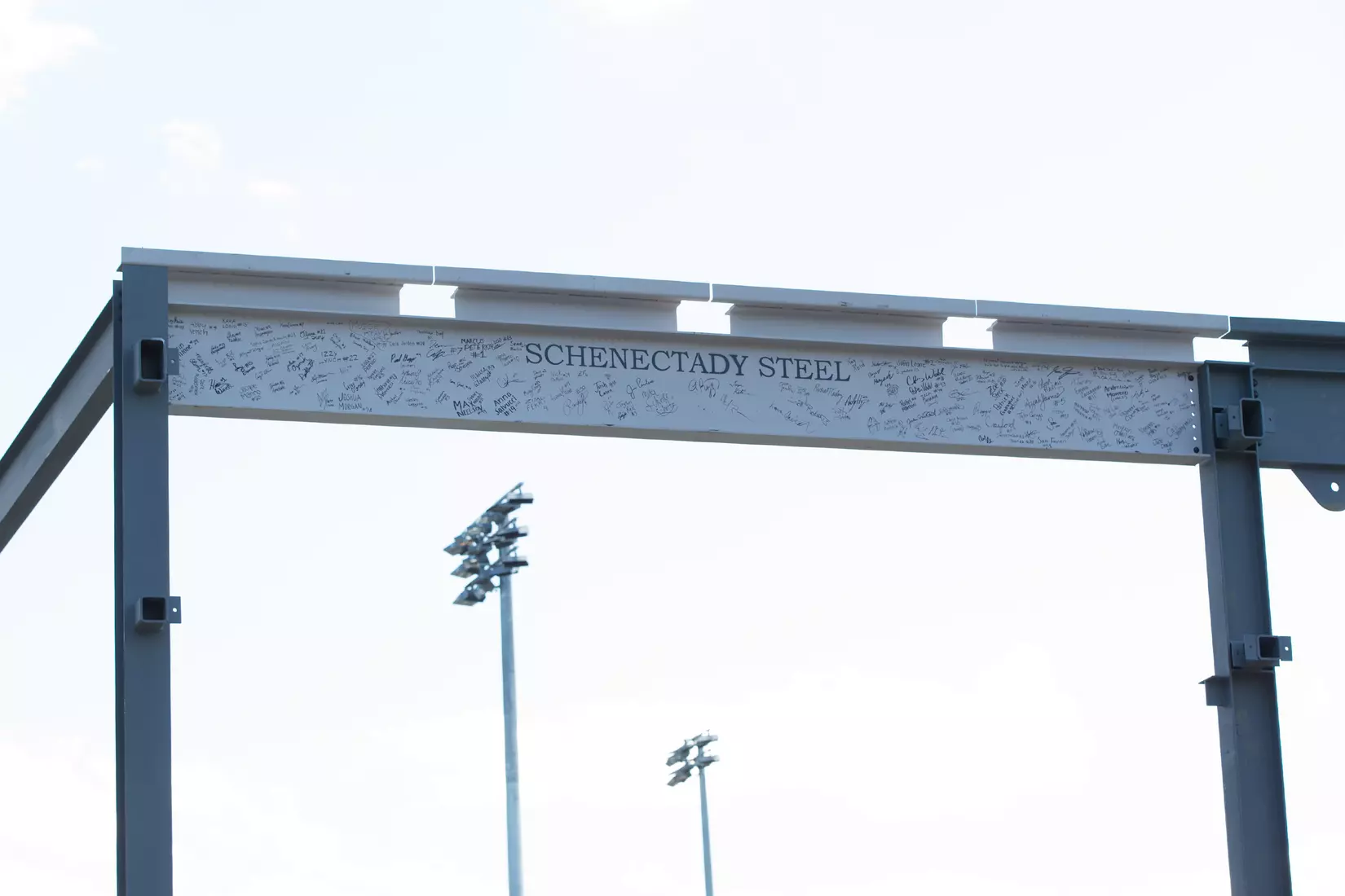 Performance Center Steel Beam Raising Ceremony