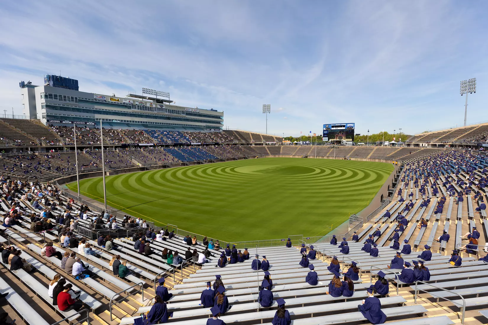 UConn Commencement Ceremony at Rentschler Field May 9, 2021