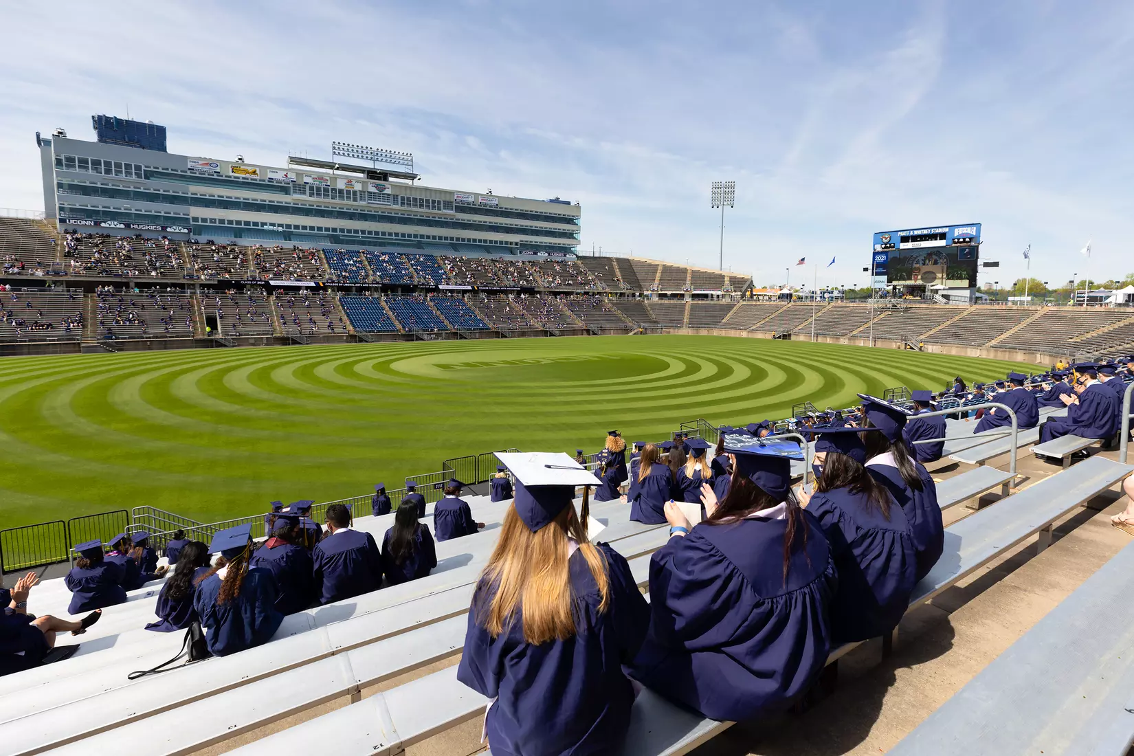 UConn Commencement Ceremony at Rentschler Field May 9, 2021