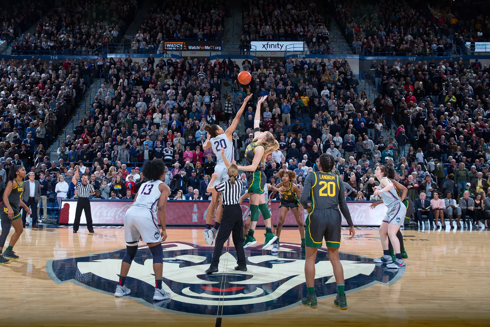 UConn vs Baylor 1/9/20