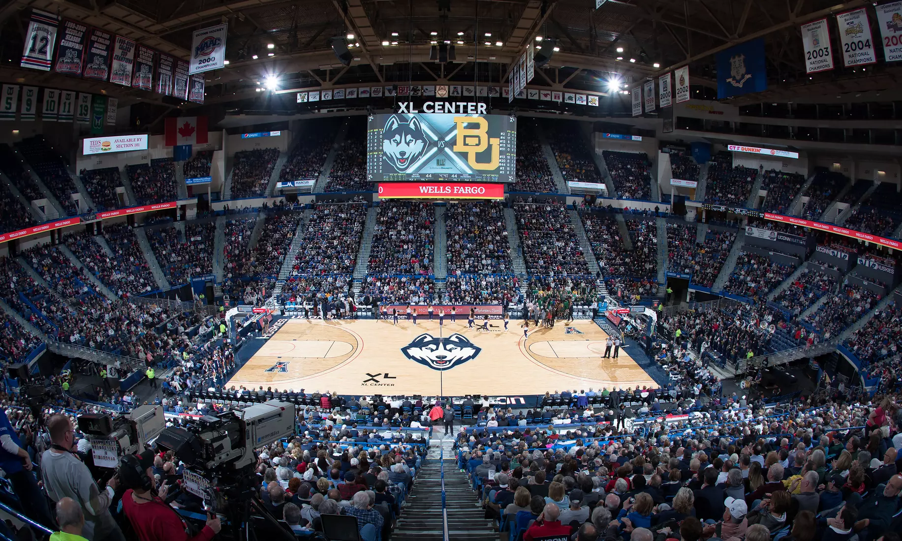 UConn vs Baylor 1/9/20